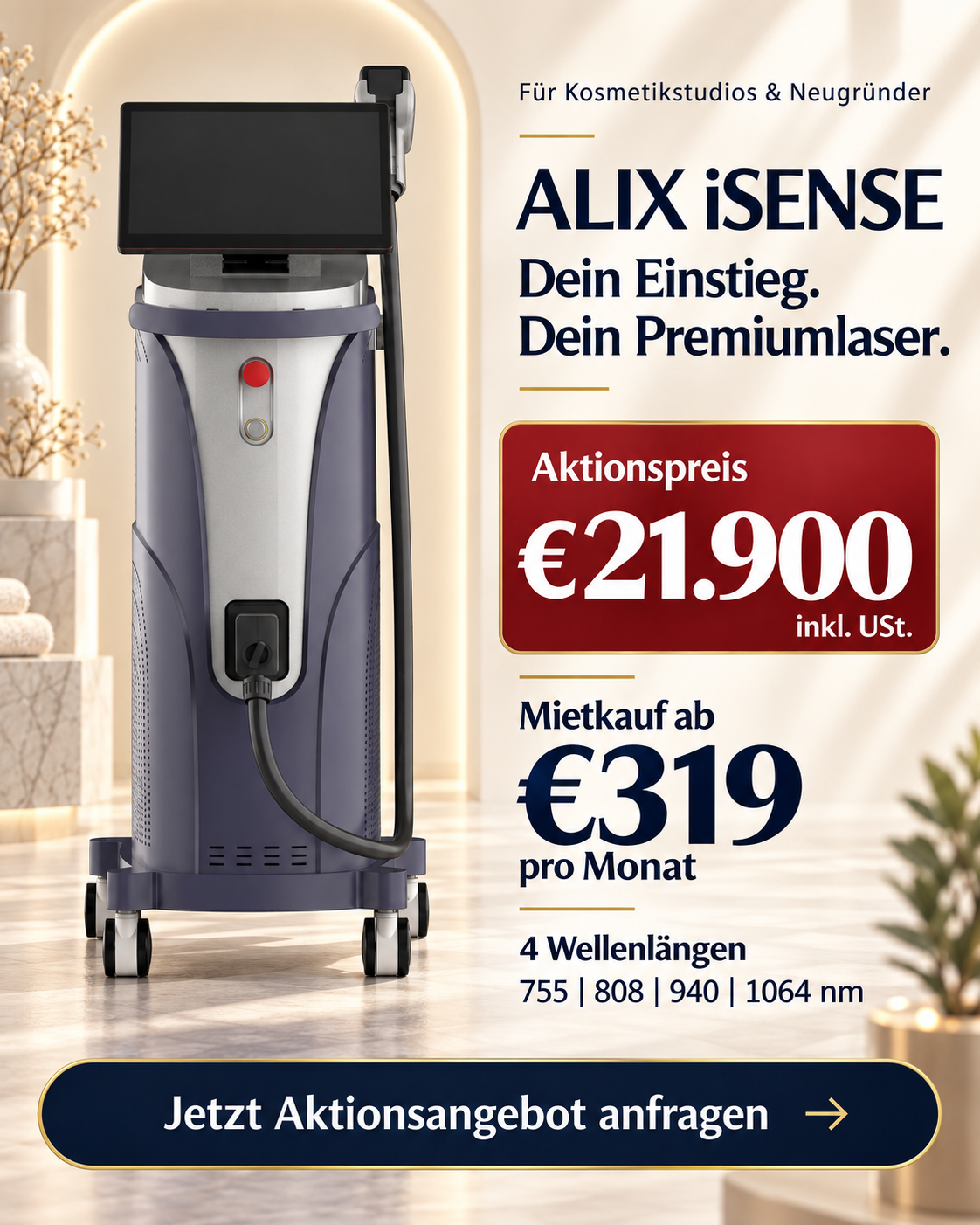 ALIX iSENSE – Aktionsangebot