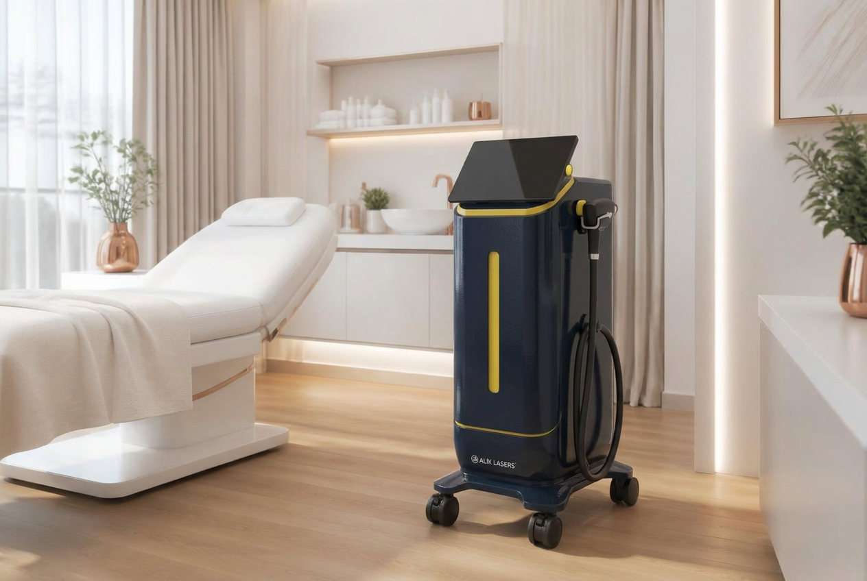 Professionelles ALIX Beauty-System in einem hellen Kosmetikinstitut